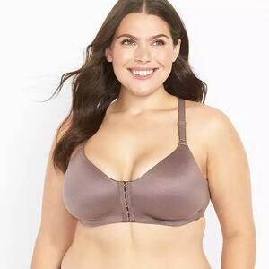 Livi Active Front-Close No-Wire Sports Bra Sparrow 44H NEW